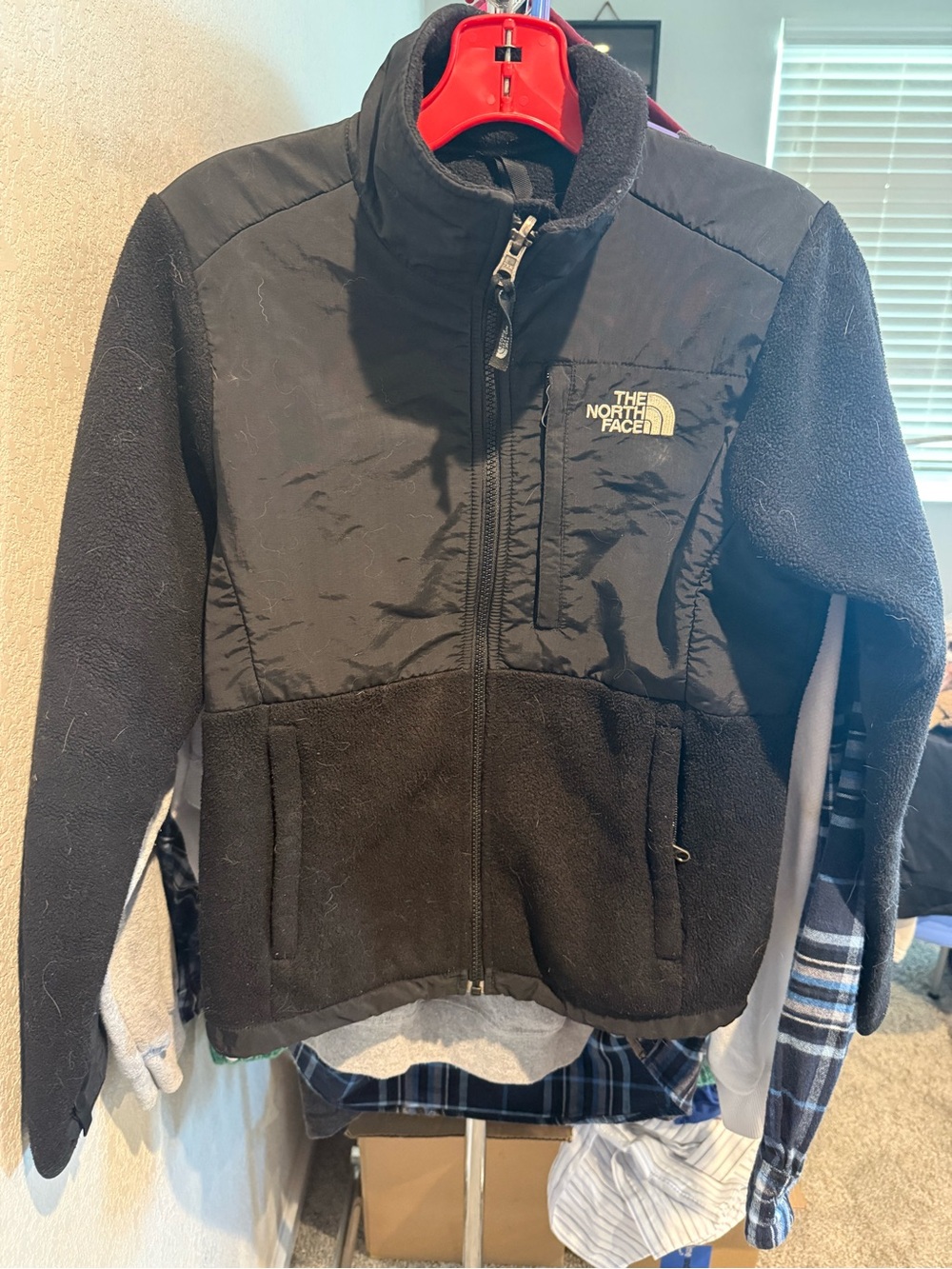 The North Face women’s size XS Denali Black Fleece Jacket - Insulated Zip Front